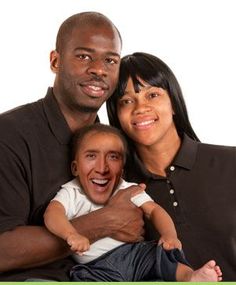 Photoshopping Nicolas Cage Into Family Photos
