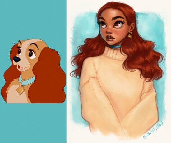 Disney Animal Characters Reimagined as Real People