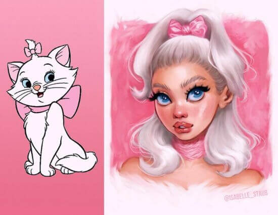 Disney Animal Characters Reimagined as Real People