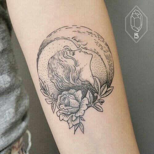 Moon Lovers Tattoo