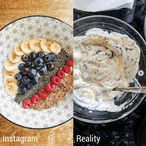 Instagram vs. Reality Examples