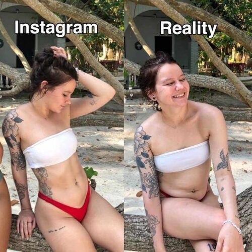 Instagram vs. Reality Examples