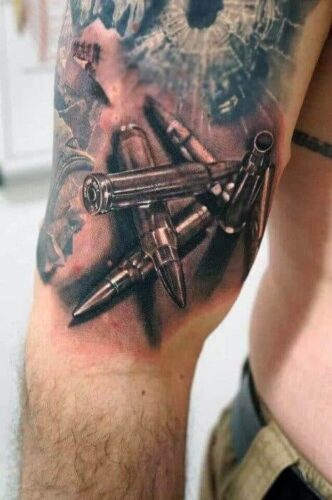 Cool Bullet Tattoos