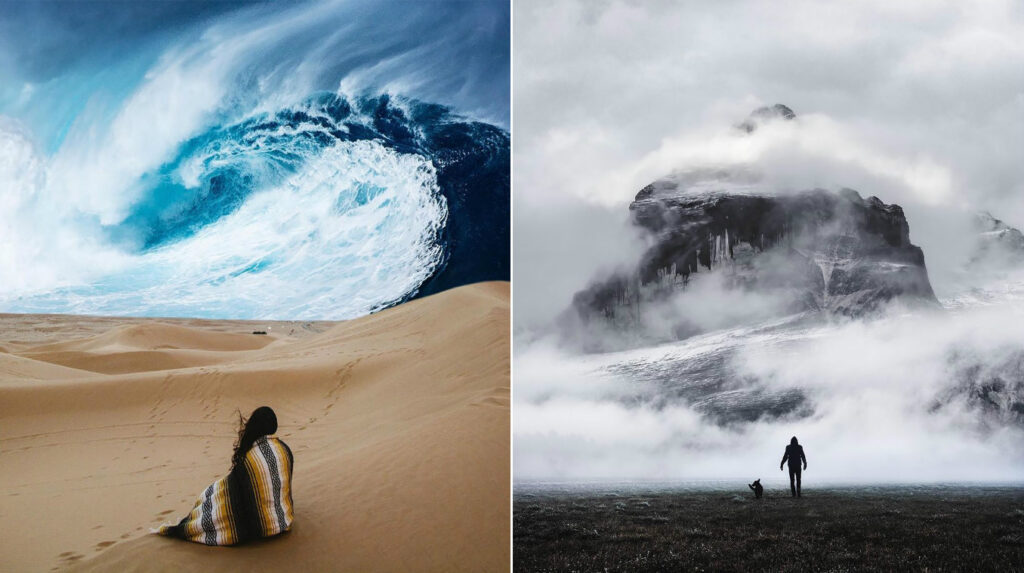 Photographer Combines Photoshops His Own Photos to Create Surreal ...