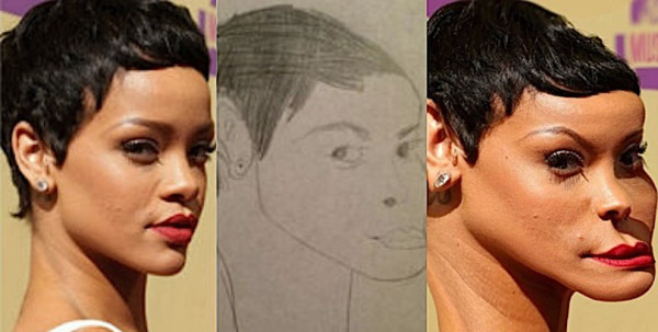 These Celebrities Photoshopped As Badly Drawn Fan Art Are Hilarious 