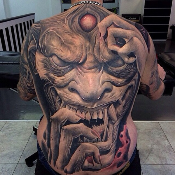 21 Creepy Tattoos That Will Haunt Your Dreams