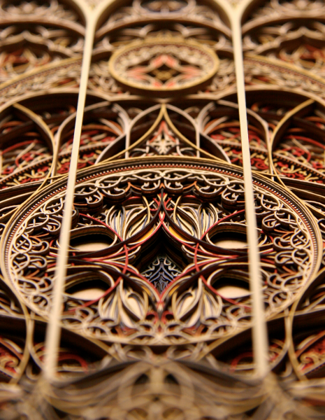 Beautiful Laser Cut Paper Art by Eric Standley