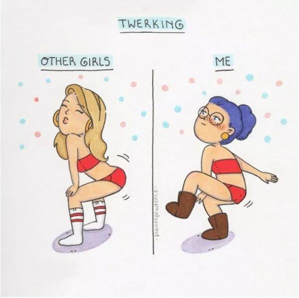 Check out these selfconfidence illustrations and start a new year with